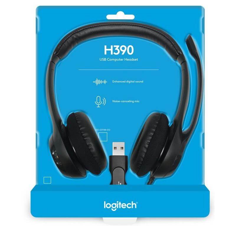Logitech H390 USB headset 