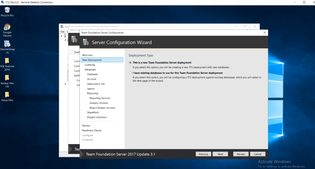 Team Foundation Server 2017